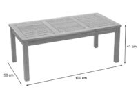 Balkon Sitzgarnitur Akazienholz massiv ~ mit Kissen