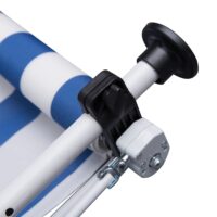 Balkonmarkise 300 x 150cm Blau Sonnenstore Teleskop