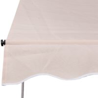 Balkonmarkise Sonnenstore Teleskop 200 x 150cm Beige