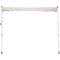 Balkonmarkise Sonnenstore Teleskop 300 x 150cm Beige