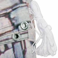 Balkonsichtschutz 5m Stein Motiv