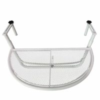 Balkontisch Hängetisch Balkonhängetisch weisss