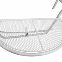 Balkontisch Hängetisch Balkonhängetisch weisss