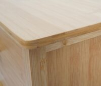 Bambus Kommode Badezimmerschrank Badschrank 100x50x40cm