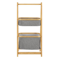 Bambus Leiterregal Värnamo 97x45x36 cm Natur