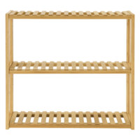 Bambusregal Örnsköldsvik 60x15x54cm Natur Holz