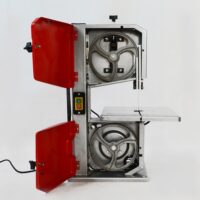 Bandsäge mit Parallelanschlag 0-45° Winkelverstellung 205W