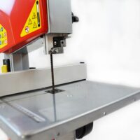 Bandsäge mit Parallelanschlag 0-45° Winkelverstellung 205W