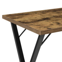 Bartisch Arboga 120x60x105cm Dunkler Holzton