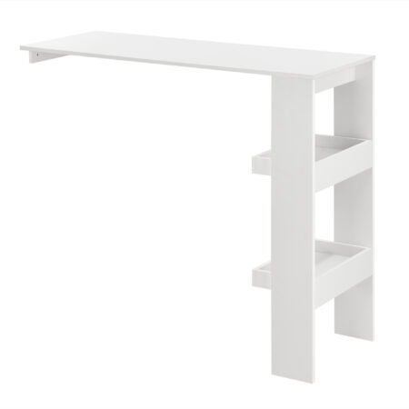 Bartisch Bromölla 120x45x106 cm Weiss