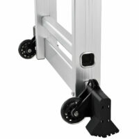 Baugerüst Mehrzweckleiter Arbeitsgerüst inkl. 2 Rollen