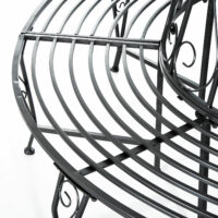 Baumbank Rundbank Gartenbank Metall 360° - Φ160cm