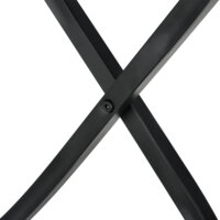 Beistelltisch Lumsden 61 x Ø 59 cm Metall Holzfarben