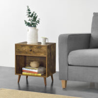 Nachttisch Beistelltisch Ronneby 58x50x40cm mit Schublade