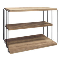 Beistelltisch 50x40x33cm Holzoptik