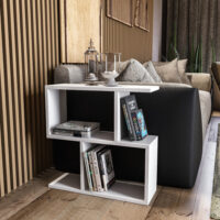 Beistelltisch 60x20x60cm Weiss