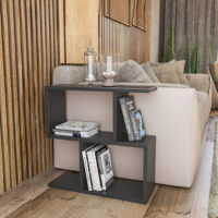 Beistelltisch 60x20x60cm Anthrazit