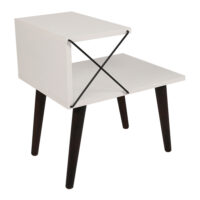 Beistelltisch 50x40x55cm Weiss