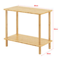 Beistelltisch Paimio Bambus 53x60x30cm