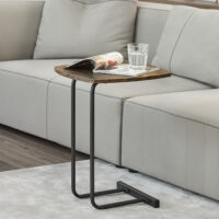 Beistelltisch Kjellerup 55x40x40cm Dunkler Holzton