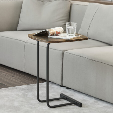 Beistelltisch Kjellerup 55x40x40cm Dunkler Holzton