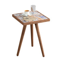 Beistelltisch Götene 45x32x32cm Walnuss-Optik