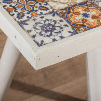 Beistelltisch Götene 45x32x32cm Weiss