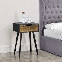 Beistelltisch Östersund 60x40x30 cm mit Schublade