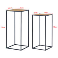 Beistelltische Gamleby im 2er Set Beistelltisch Set Holz-Optik
