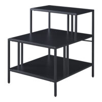 Beistelltisch Kumlinge 50x60x60cm Schwarz