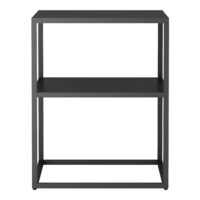 Beistelltisch Raahe mit Ablage Schwarz