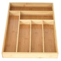 Besteckkasten Besteckschublade Bambus 5x31x43cm