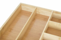 Besteckkasten Besteckschublade Bambus 5x31x43cm