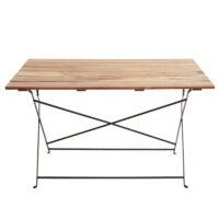 Biergartentisch Klapptisch Gartentisch Gastronomie Akazie 120x60cm natur