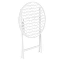 Bistro Set Biella 3-tlg. Weiss