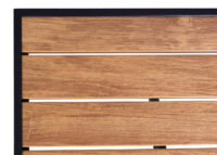 Bistrotisch Gartentisch Balkontisch Gastronomie Outdoor braun