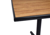 Bistrotisch Gartentisch Balkontisch Gastronomie Outdoor braun