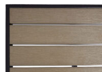 Bistrotisch Gartentisch Balkontisch Gastronomie Outdoor schwarz