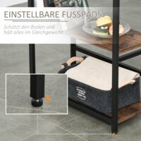 Bistrotisch Set Stehtisch Küchentisch mit 2 Barhocker