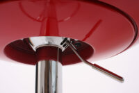 Bistrotisch Stehtisch Mailand höhenverstellbar ~ rot