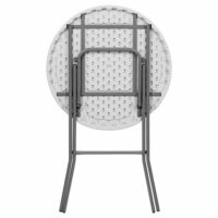 Bistrotisch Stehtisch Ø 80cm klappbar