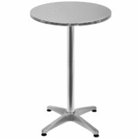 Bistrotisch aus Aluminium mit Klappfunktion