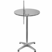 Bistrotisch aus Aluminium mit Klappfunktion