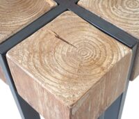 Blumentisch HWC Beistelltisch ~ Tanne Holz 100x32x32cm