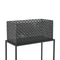 Pflanzständer Honnelles 2er Set Schwarz