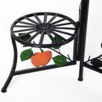 Blumentreppe Pflanzenregal Pflanzentreppe 3 Etagen - Metall