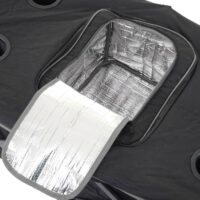 Bollerwagen Geländereifen klappbar ~ Hecktasche/Abdeckung + Kühltasche