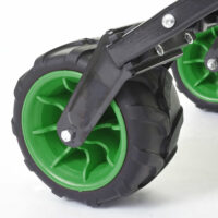 Bollerwagen Geländereifen klappbar ~ Hecktasche/Abdeckung + Kühltasche