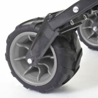 Bollerwagen Geländereifen klappbar ~ schwarz/grau