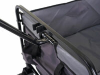 Bollerwagen Leiterwagen Handwagen klappbar ~  grau